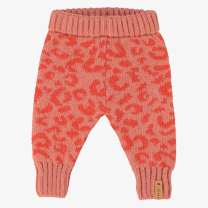 Animal Print Leggings - Pink