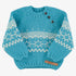 Jacquard Sweater - Turquoise