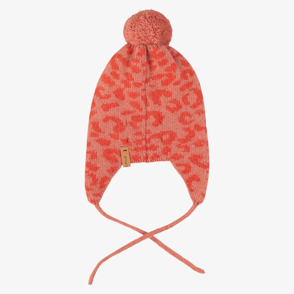 Animal Print Bonnet - Pink