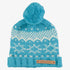Jacquard Bonnet - Turquoise