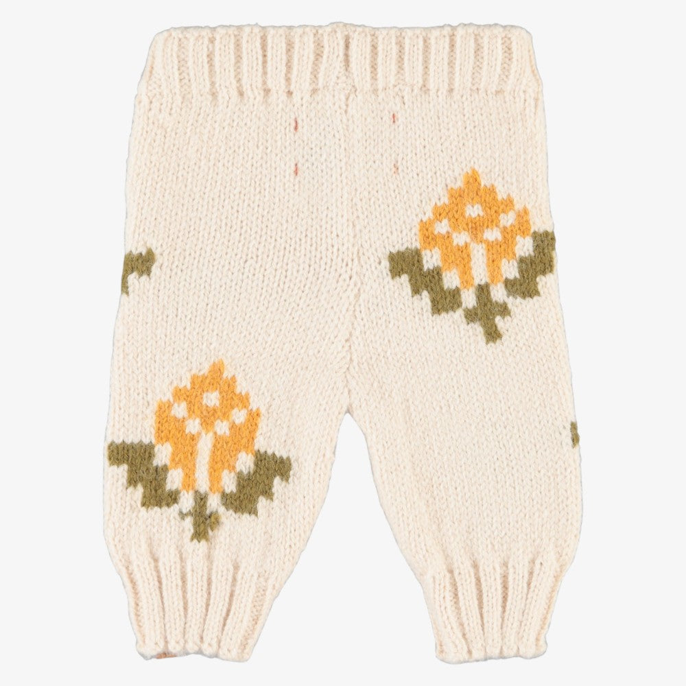 Jacquard Legging - Ecru
