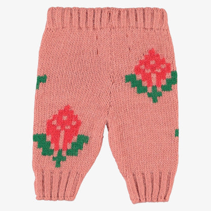 Jacquard Legging - Pink