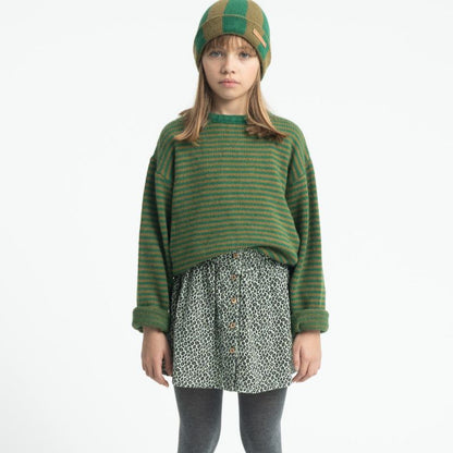Striped Sweater - Green