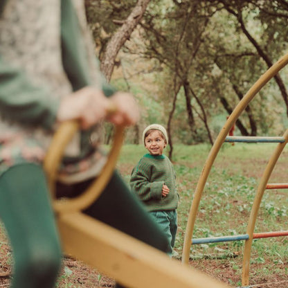 Striped Sweater - Green