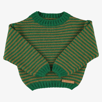 Striped Sweater - Green