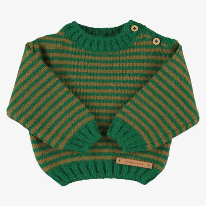 Striped Sweater - Green