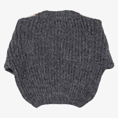 Geometric Sweater - Dark Grey