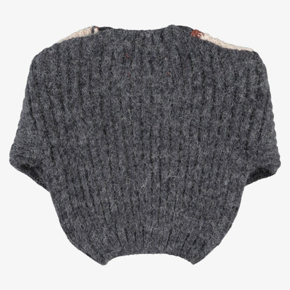 Geometric Sweater - Dark Grey