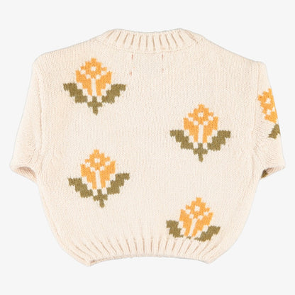 Jacquard Sweater - Ecru
