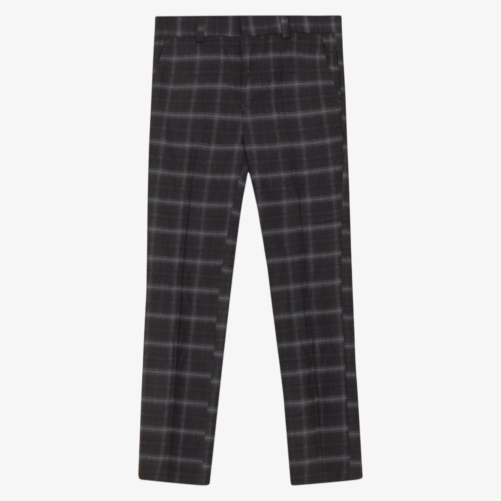 Long Pants - Coffee Plaid