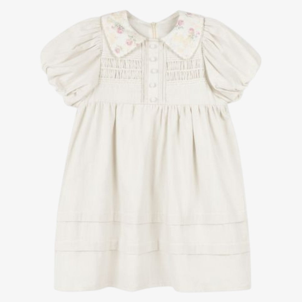 Collar SS Dress - Floral