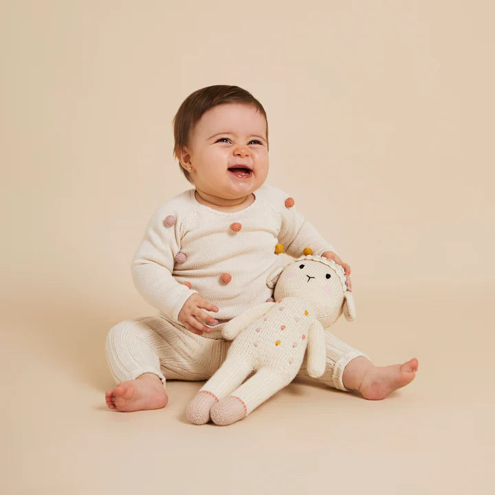 Dress Lamb Doll - Natural,