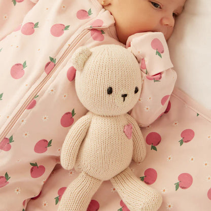 Bear With Heart - Beige Pink