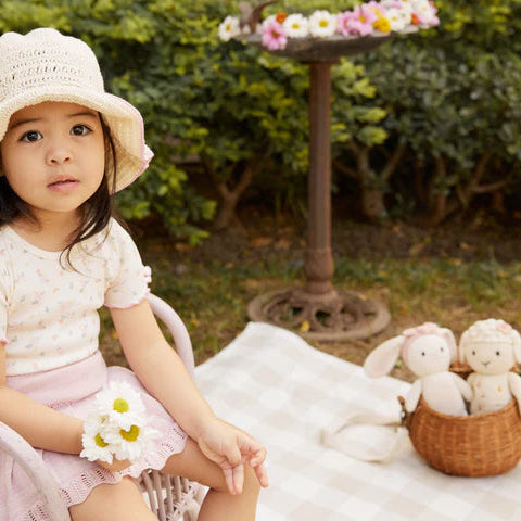 Mini Bunny - Natural &amp; Pink