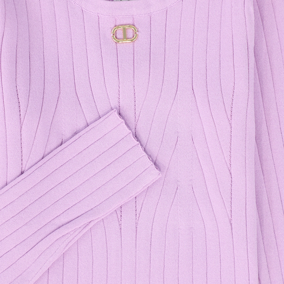 Logo Sweater - Pastel Violet