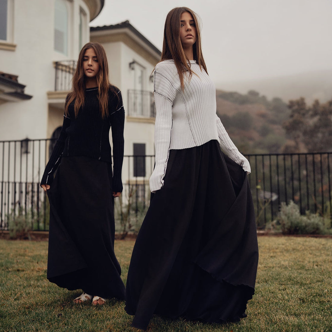 Ribbed Sweater - Black