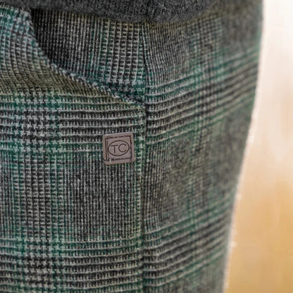 Plaid Pants - English Green