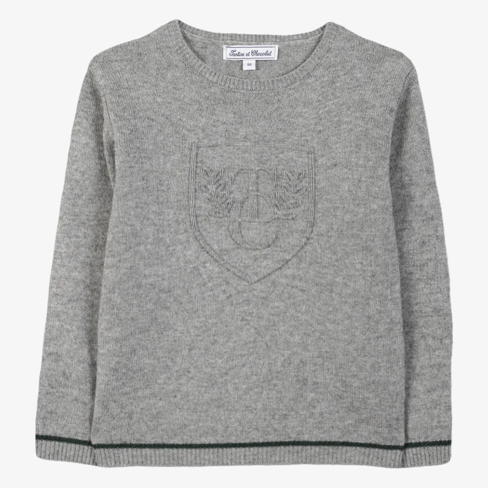 Logo Sweater - Heather Grey