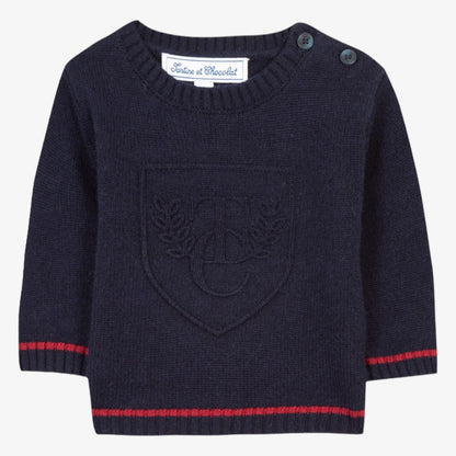 Logo Sweater - Marine