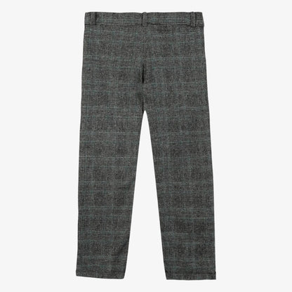 Plaid Pants - English Green