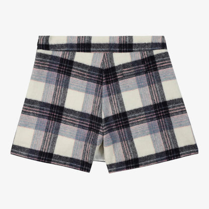 Plaid Shorts - Blue