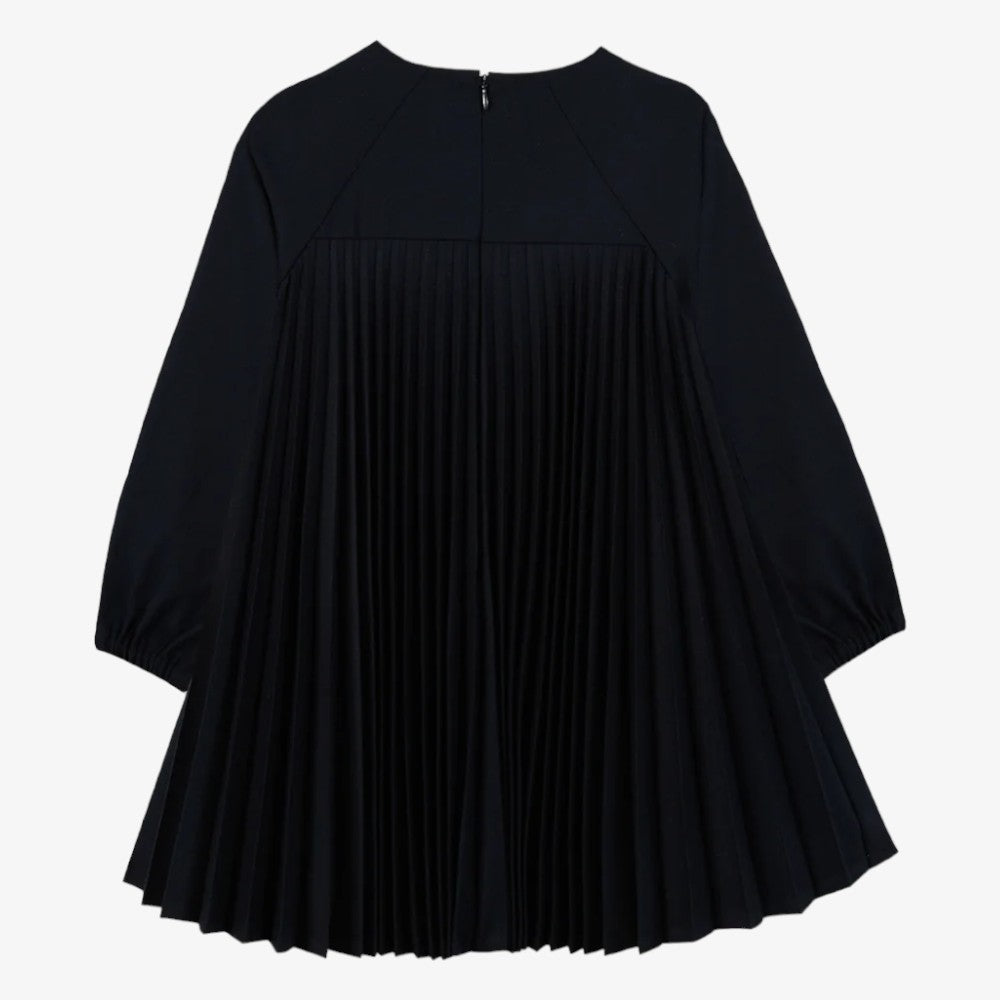 Pleated Dress - Marine