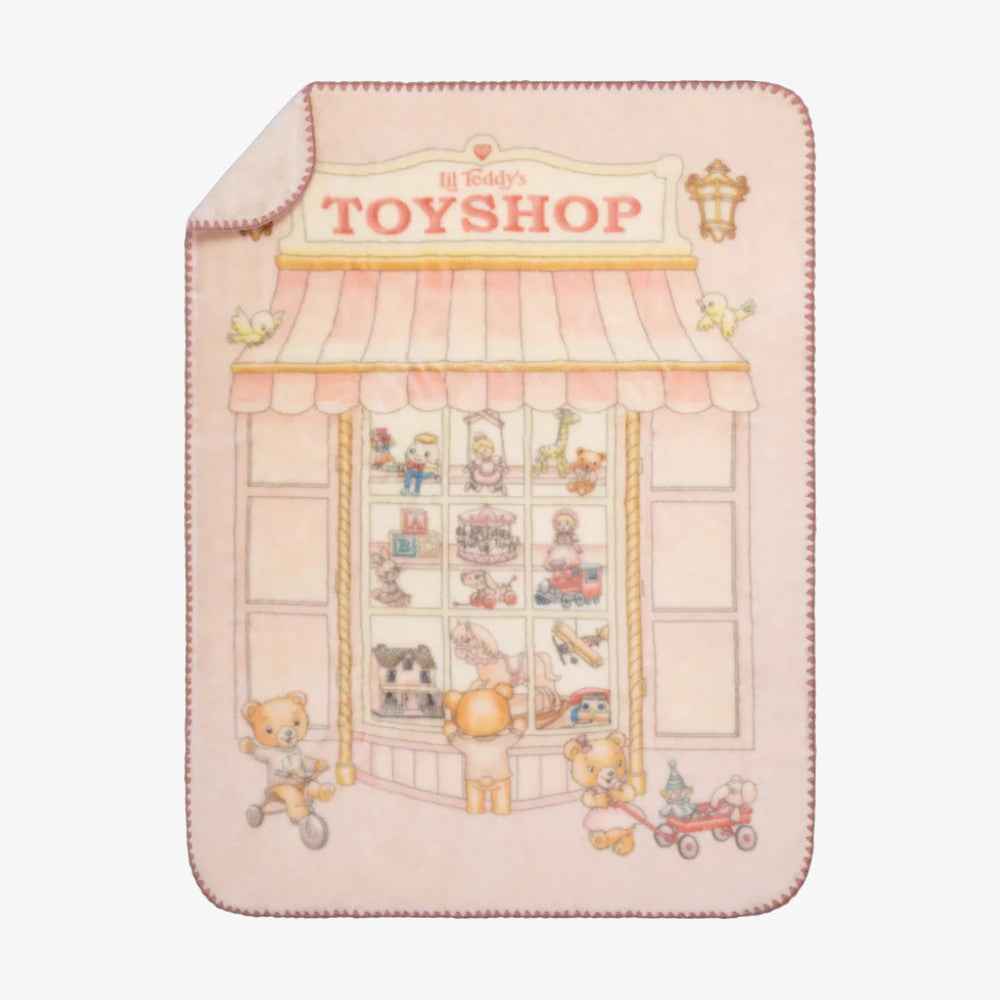 Toyshop Blanket - Sugary Pink