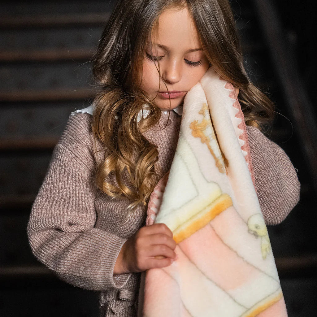 Toyshop Blanket - Sugary Pink