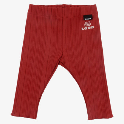 Logo Leggings - Red