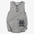 Memory Romper - Light Grey