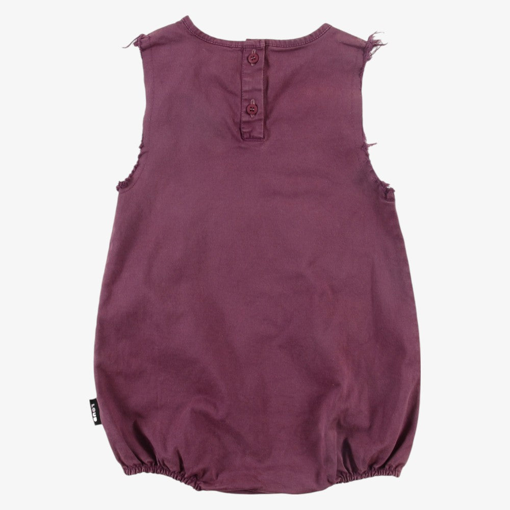 Tots Romper - Grape Wine