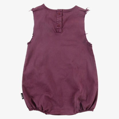 Tots Romper - Grape Wine