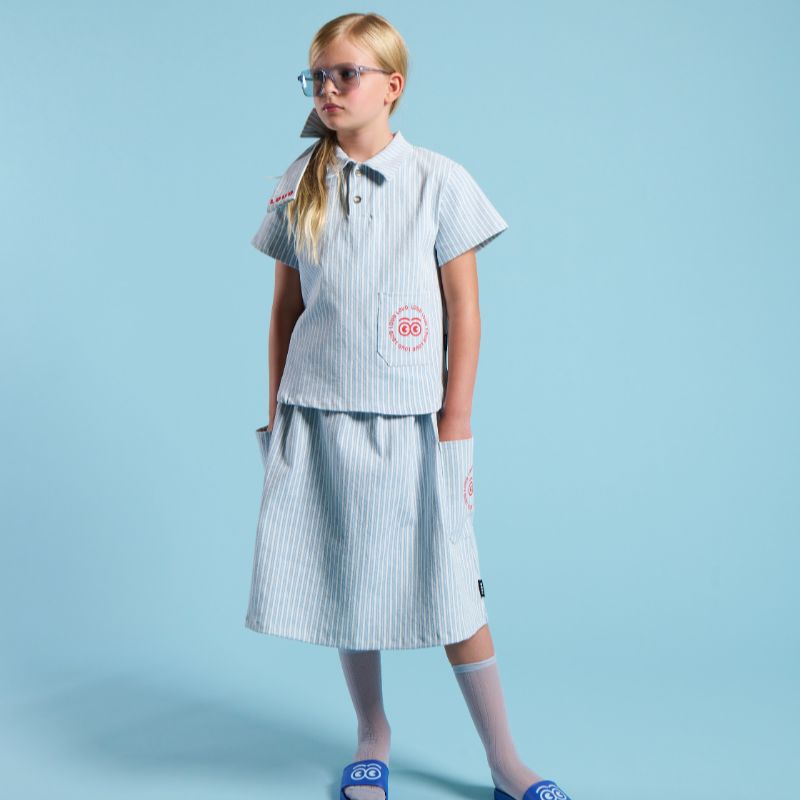 Eyes Logo Shirt - Denim