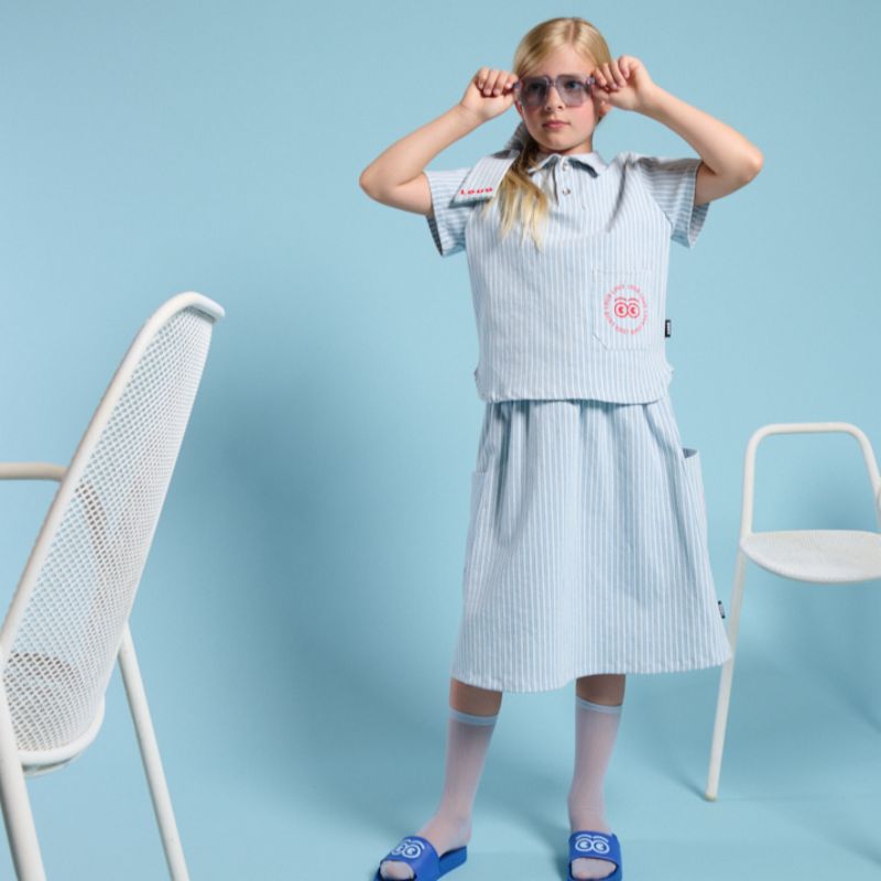 Eyes Logo Shirt - Denim