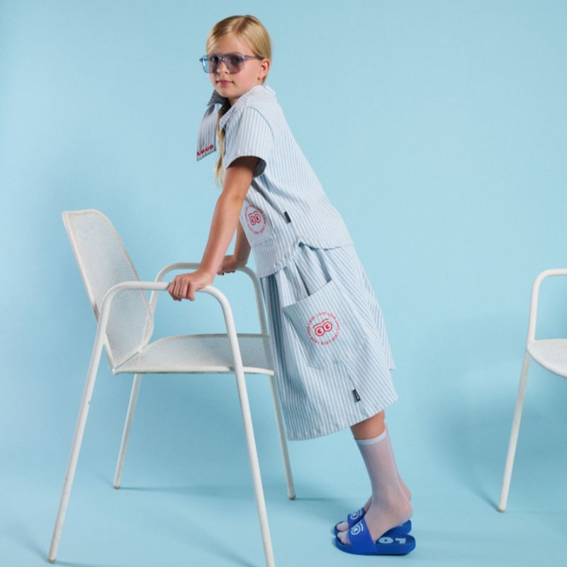 Eyes Logo Shirt - Denim