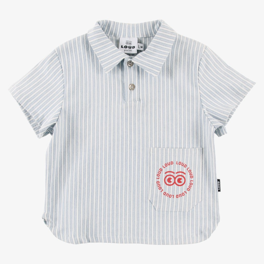 Eyes Logo Shirt - Denim