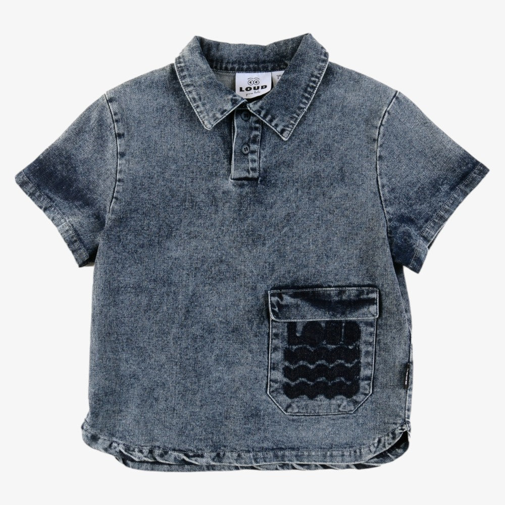 Pocket Shirt - Blue Stone Wash