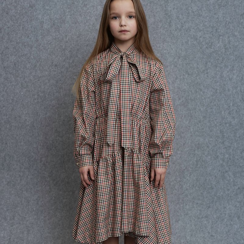 Sula Dress - Red Check