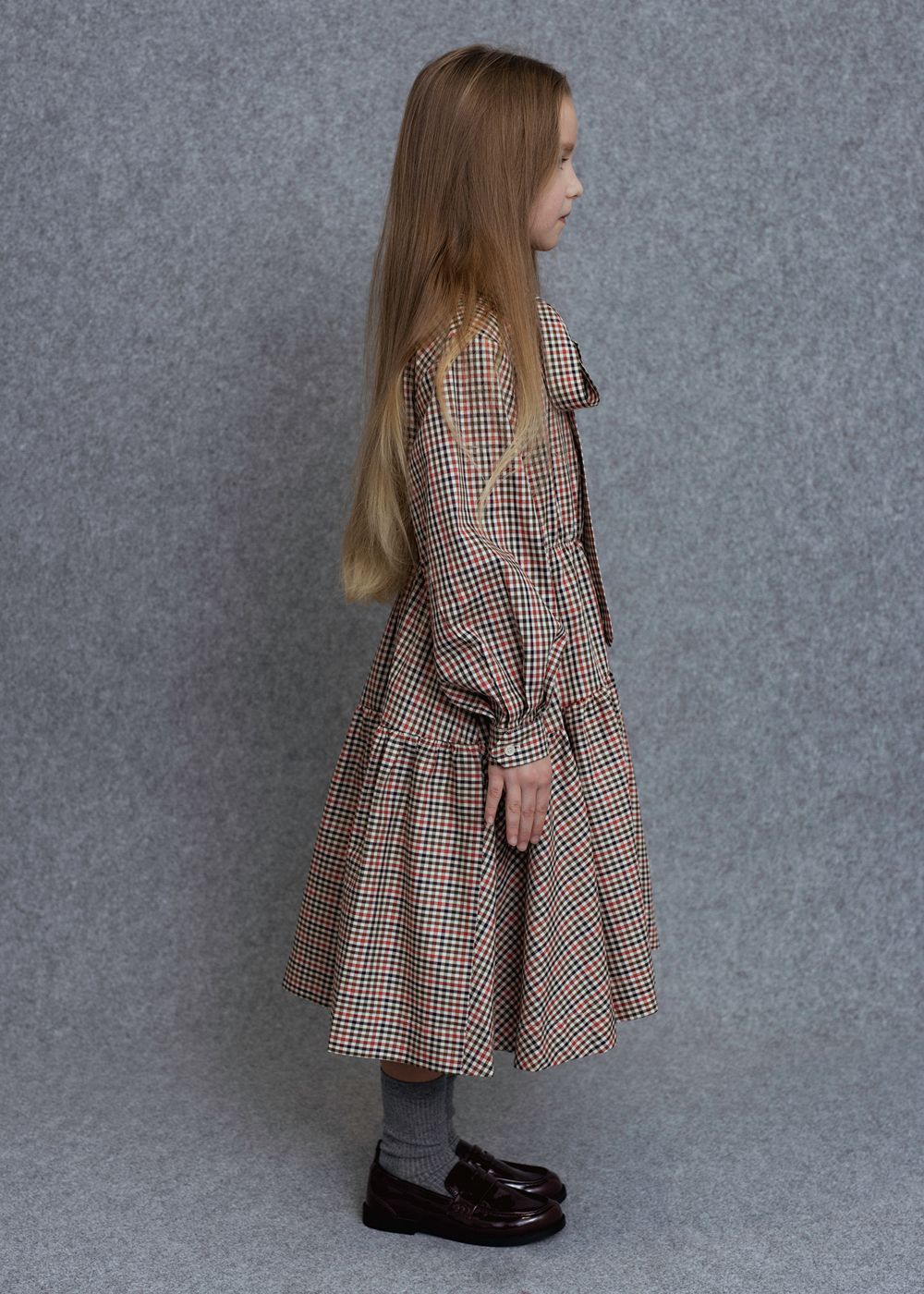 Sula Dress - Red Check