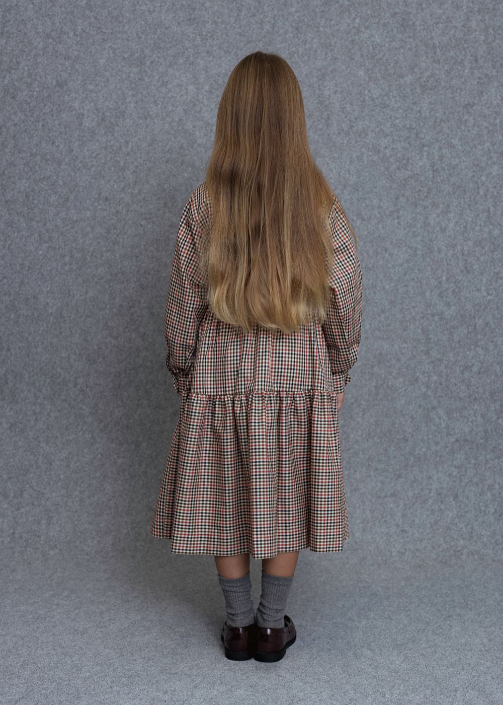 Sula Dress - Red Check