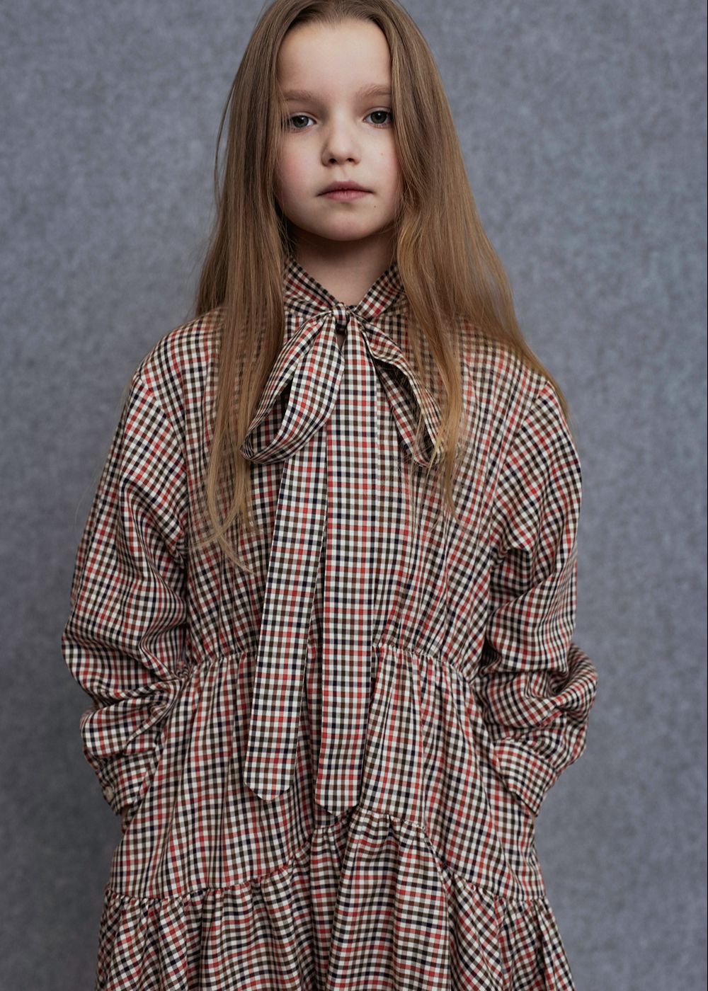Sula Dress - Red Check