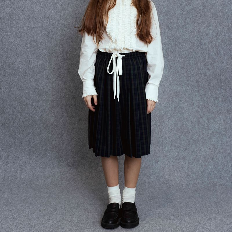 Pitt Skirt - Green Checks
