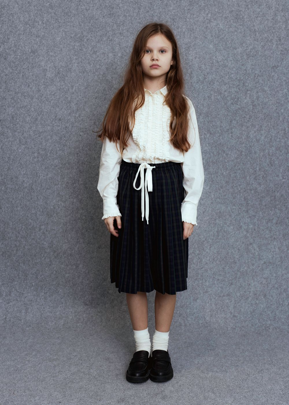 Pitt Skirt - Green Checks