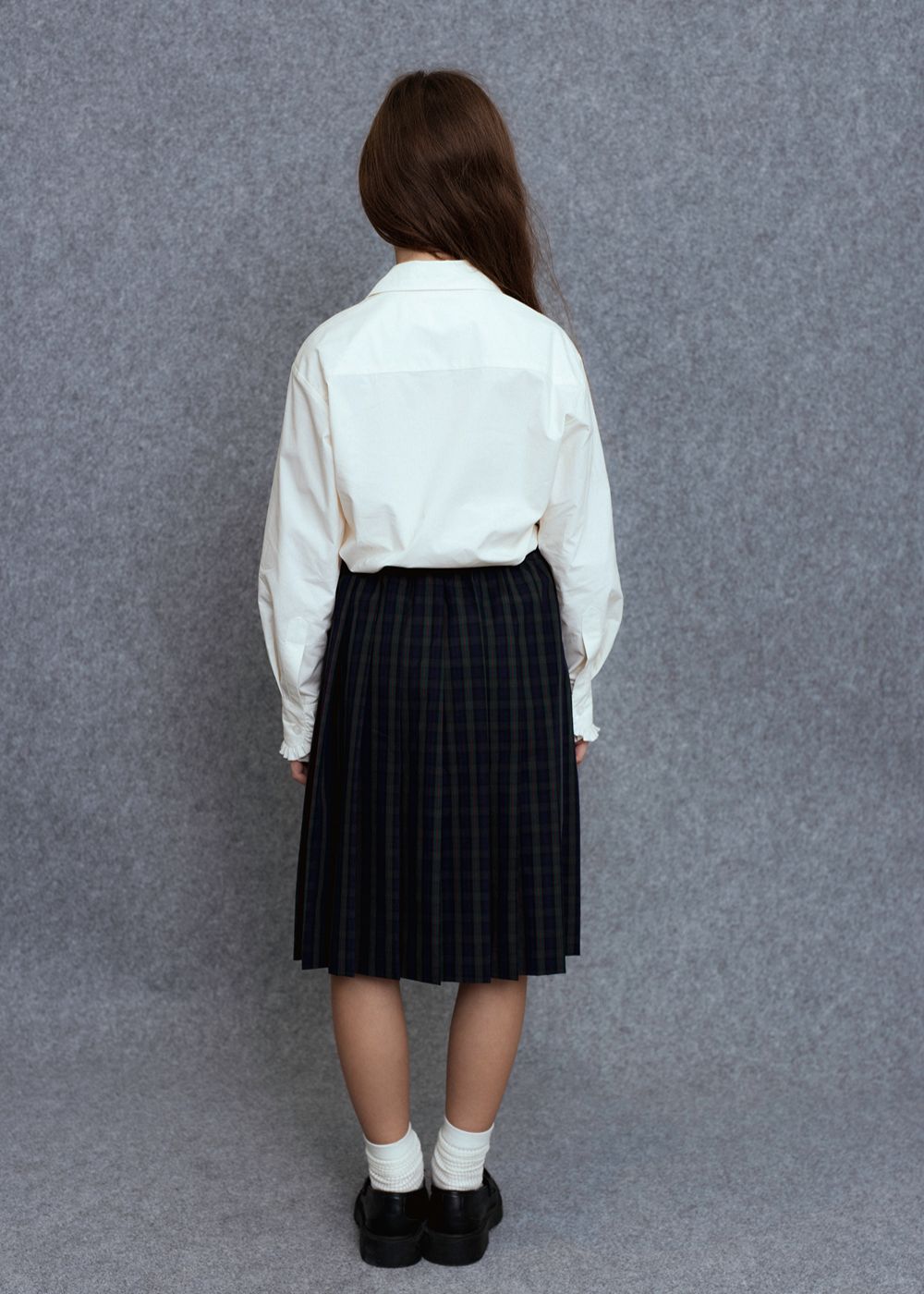 Pitt Skirt - Green Checks