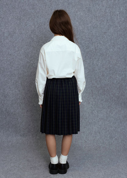 Pitt Skirt - Green Checks