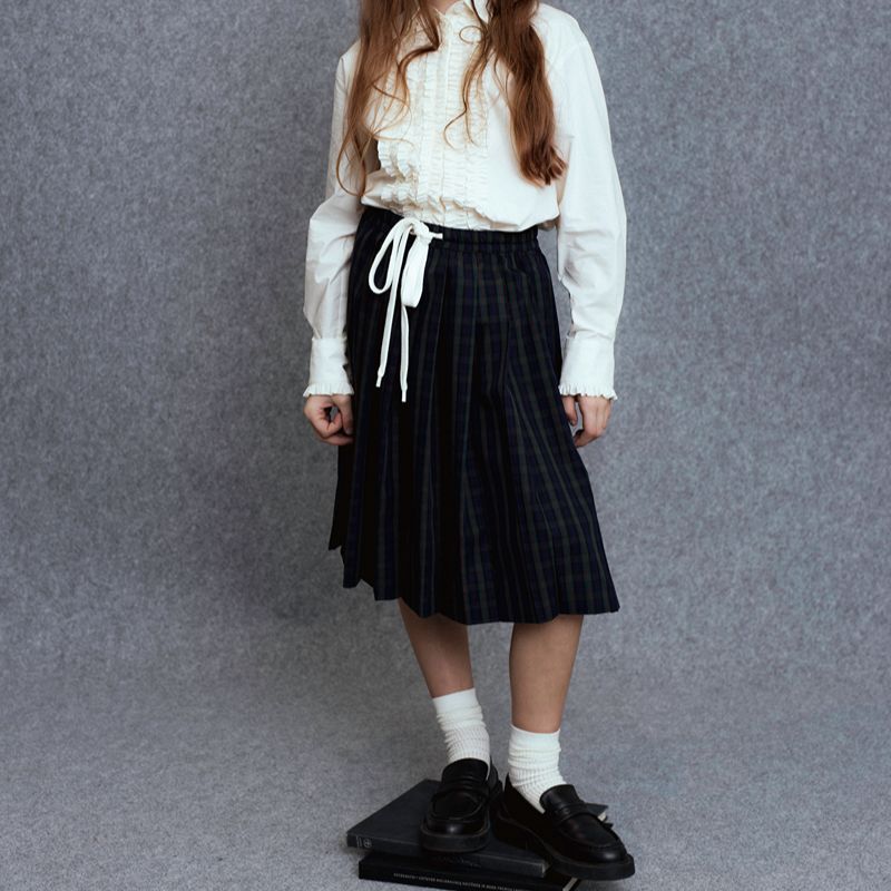 Pitt Skirt - Green Checks