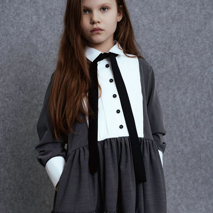 Douro Dress - Dark Grey