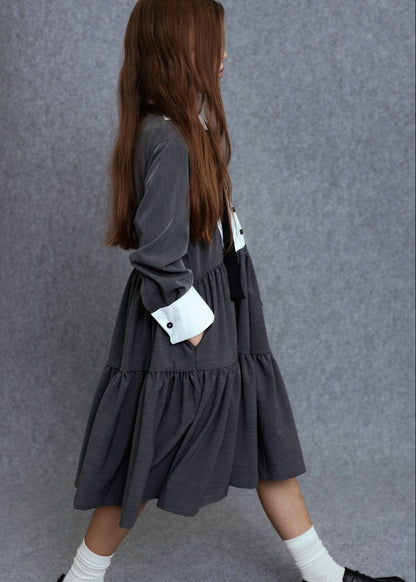 Douro Dress - Dark Grey