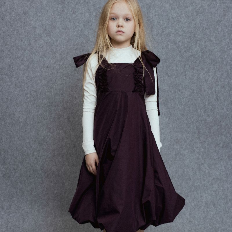 Iskar Dress - Eggplant