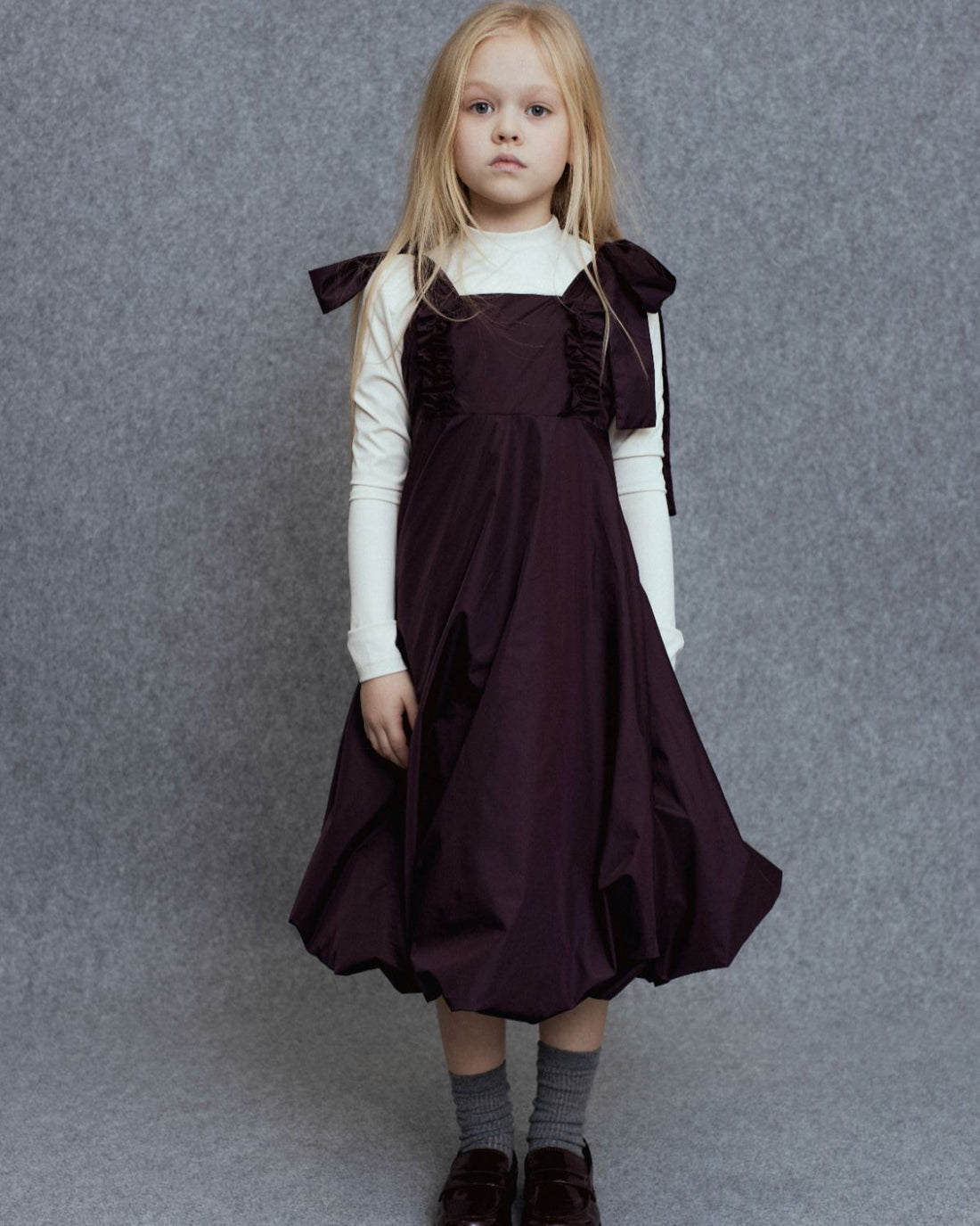 Iskar Dress - Eggplant